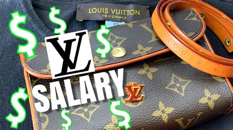 louis vuitton wage|louis vuitton hourly pay.